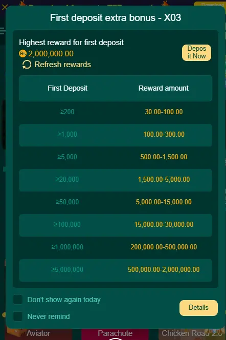 X03 Bet Game Official Image