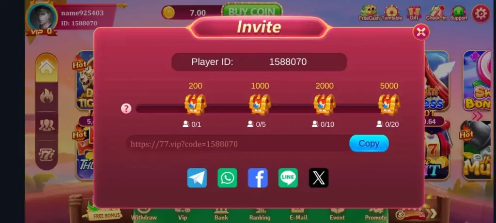 77 vip game download