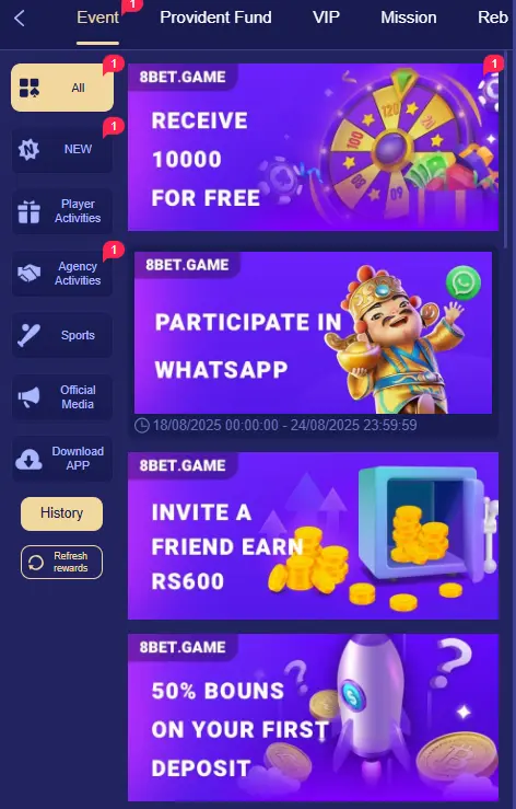 8 bet game