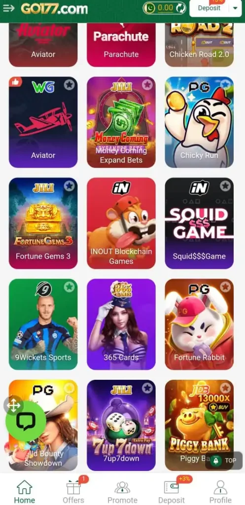 Go177 game download