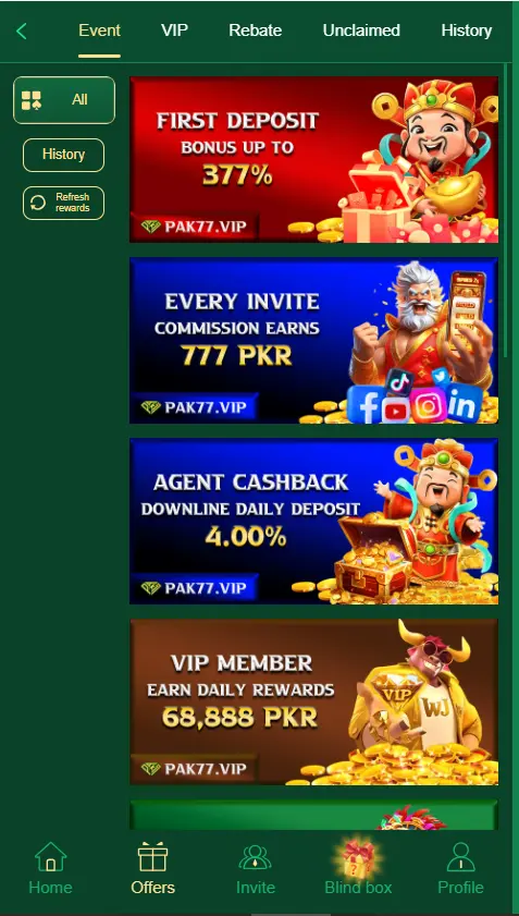 Pak77 Game Download APK- Earn Real Money In Pakistan