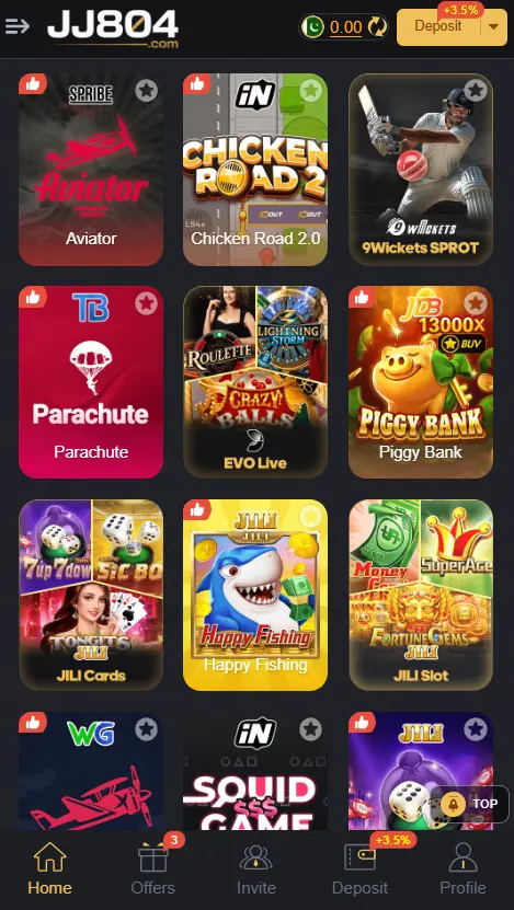 JJ804 Game APK Download Latest version in Pakistan